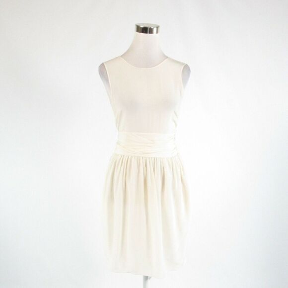 Ivory 3.1 PHILLIP LIM A-line dress 0 NWT - Picture 1 of 8